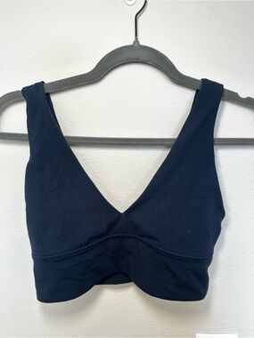 lululemon athletica Deep V Seamless Sports Bralette - Navy